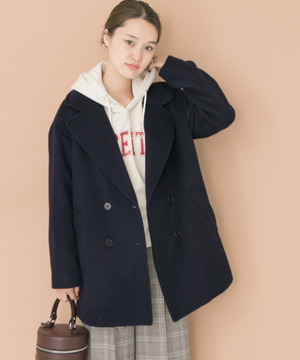 インナーダウン付きミドル丈pコート Ur77 27c003 Urban Research Outlet