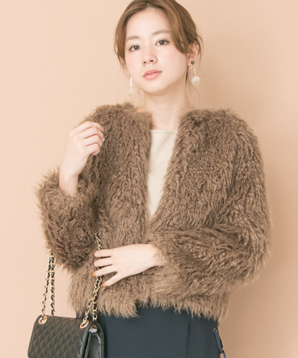 フェイクファーコート Ur77 27x003 Urban Research Outlet