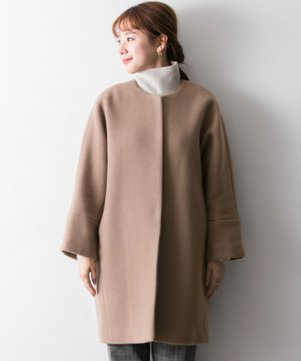 ノーカラーコクーンコート Ur87 27q001 Urban Research Outlet