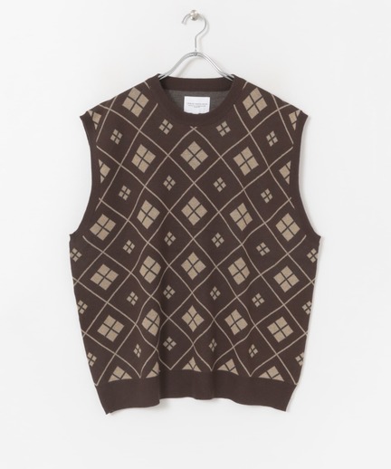 アーガイル ニット ベスト Ur96 12a002 Urban Research Outlet