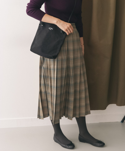 チェックプリーツスカート Dr86 25r603 Urban Research Outlet