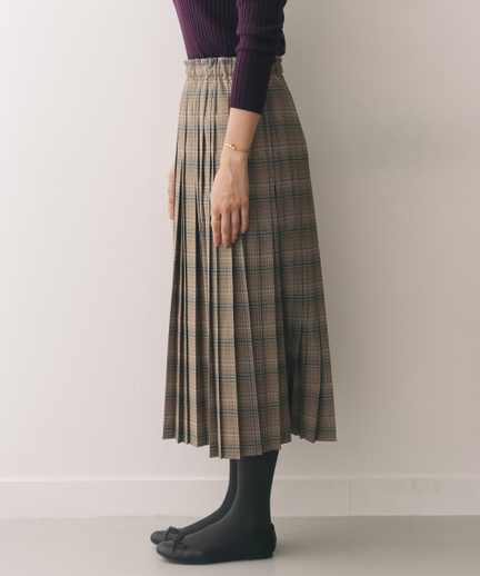 チェックプリーツスカート Dr86 25r603 Urban Research Outlet