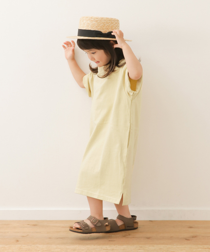 コットンワイドtシャツワンピース Kids Dr95 36b259 Urban Research Outlet