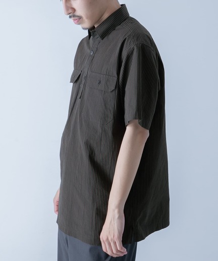 White Label ストライプ半袖プルオーバーシャツ Dw05 13n023 Urban Research Outlet