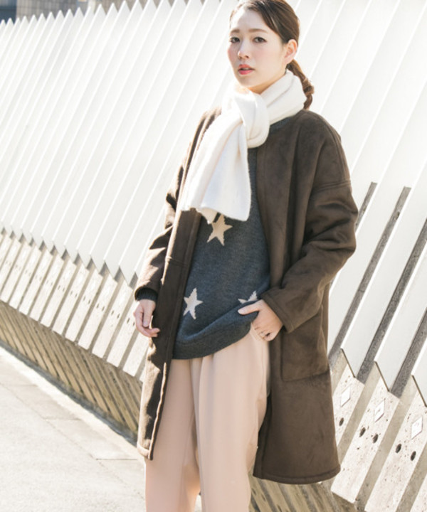 Urban Research Rossoスタッフのその他アウターを使ったレディースファッションコーディネート No 10418