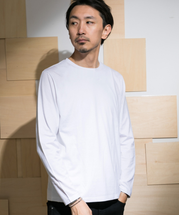 スーピマコットンクルーネックロングtシャツ Ra86 11m003 Urban Research Outlet スーピマコットンクルーネックロングtシャツ Ra86 11m003 Urban Research Outlet