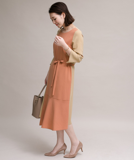 配色レイヤードワンピース Ra94 26d005 Urban Research Outlet