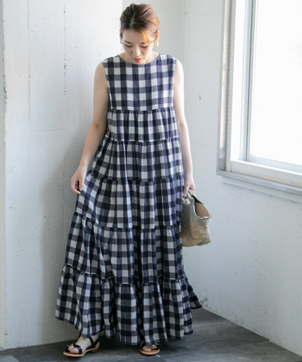 ギンガムチェックワンピース Ra85 26b002n Urban Research Outlet