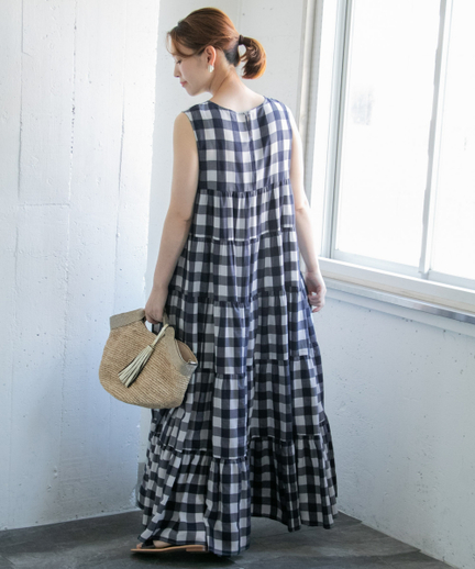 ギンガムチェックワンピース Ra85 26b002n Urban Research Outlet