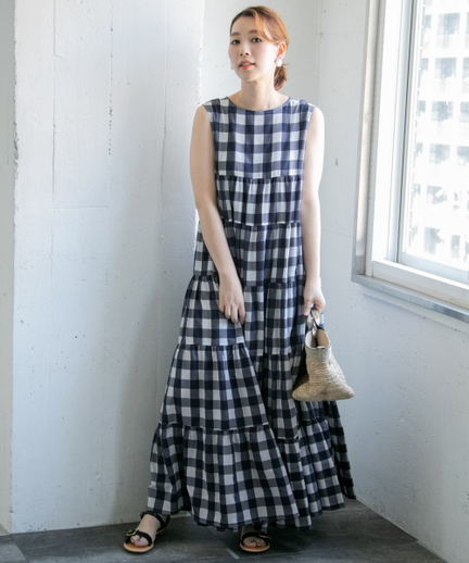 ギンガムチェックワンピース Ra85 26b002n Urban Research Outlet