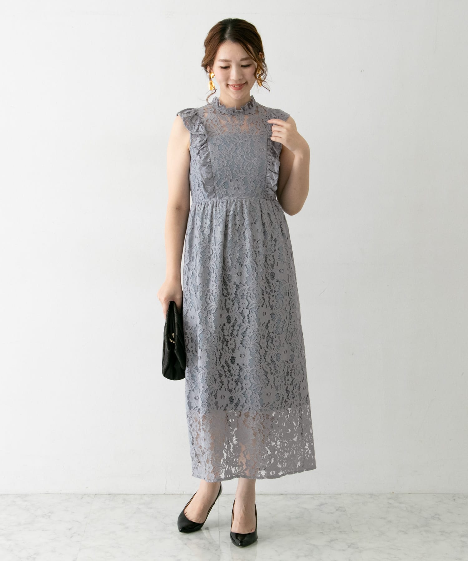 Kaene 総レースマキシワンピース d 18 Urban Research Outlet