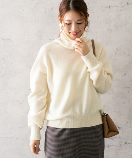 バックシームタートルニット Ra97 22c008 Urban Research Outlet