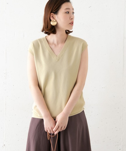 Torrazzo Donna ゴム地vネックベスト 85 3481rl95 Urban Research Outlet