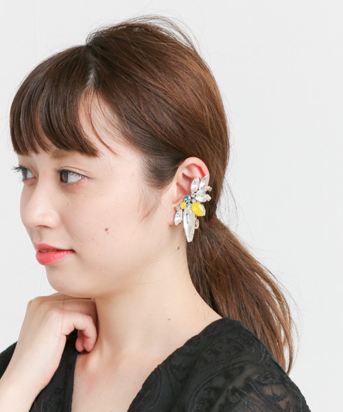Dix Gleam Swarovski Earcuff 1012p44 74sl Urban Research Outlet Dix Gleam Swarovski Earcuff 1012p44 74sl Urban Research Outlet