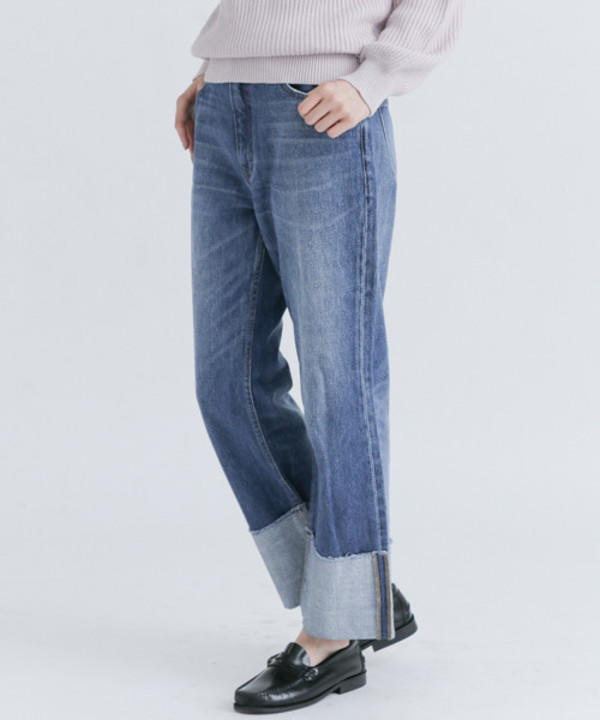 ロールアップストレートデニム La76 24u907 Urban Research Outlet