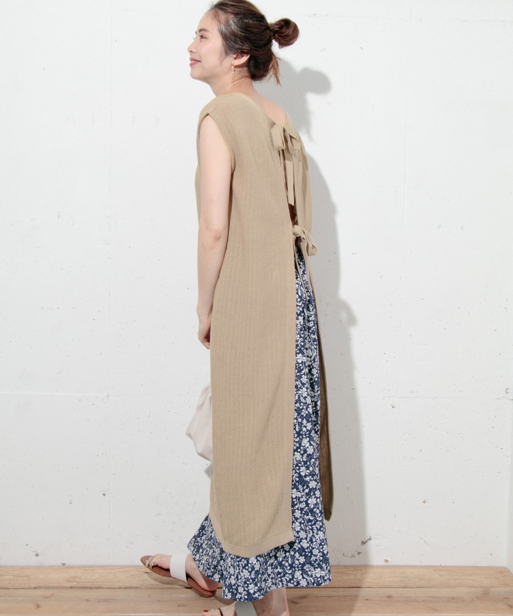 バックリボンニットワンピース La95 26r031 Urban Research Outlet