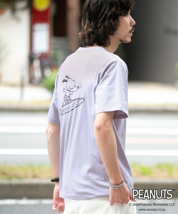 スヌーピーバックプリントtシャツ La05 11s603 Urban Research Outlet