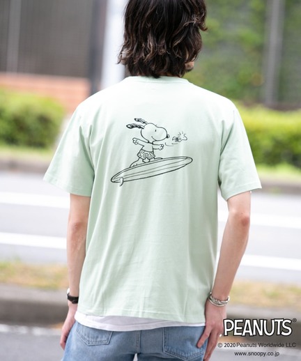 スヌーピーバックプリントtシャツ La05 11s603 Urban Research Outlet