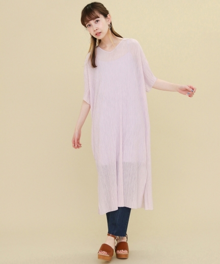 Vネックランダムリブワンピ Kc85 26m110 Urban Research Outlet