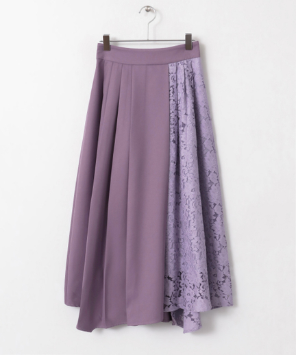 Kbf レースドッキングフレアスカート Kp86 25t009 Urban Research Outlet