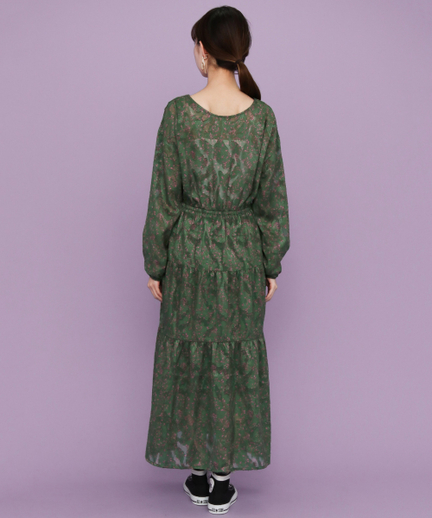 2wayフラワープリントワンピース Kb87 26d1 Urban Research Outlet