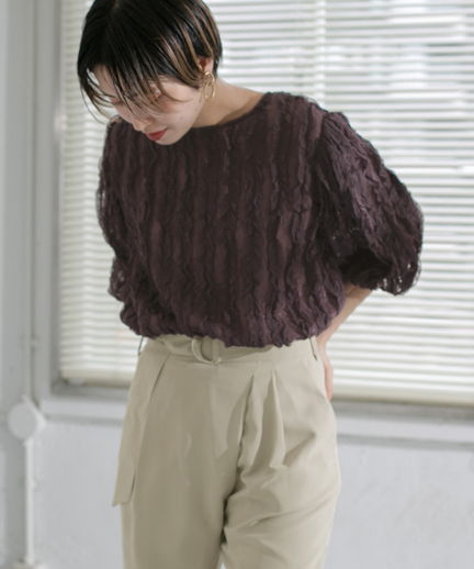 レースフリルブラウス Kw94 23d030 Urban Research Outlet