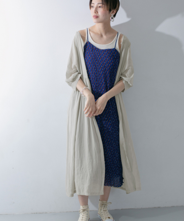 フラワープリーツキャミワンピース Kw94 26d050 Urban Research Outlet