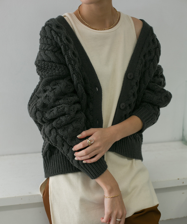 ケーブルサークルカーディガン Kw97 22s160 Urban Research Outlet