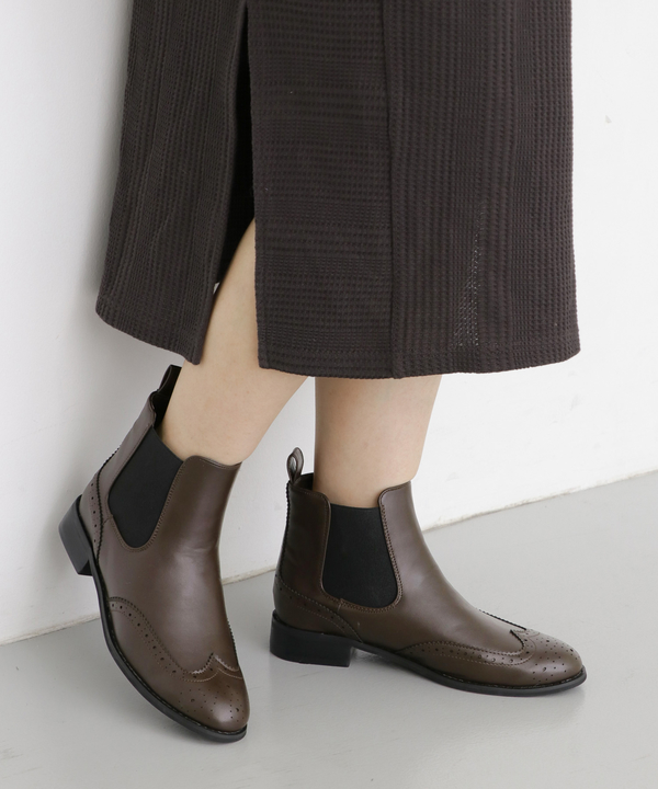 21120円 ファッション HESCHUNG サイドゴア ショートブーツ uk9 1 2