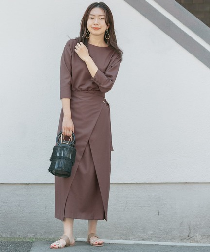 Kbf ラップスカートワンピース Kp05 26n240 Urban Research Outlet
