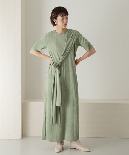 ベルト付きスエードワンピース Kb06 26c090 Urban Research Outlet