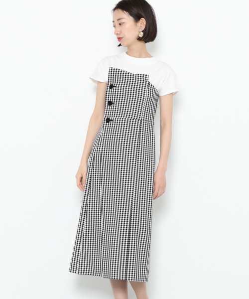 ギンガムチェックマキワンピース 85 26a014 Urban Research Outlet ギンガムチェックマキワンピース 85 26a014 Urban Research Outlet