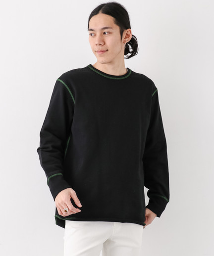 裏毛ステッチクルーネック Wh84 11y001 Urban Research Outlet