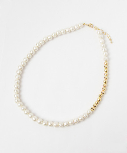 コットンパールネックレス Knewh Urban Research Outlet