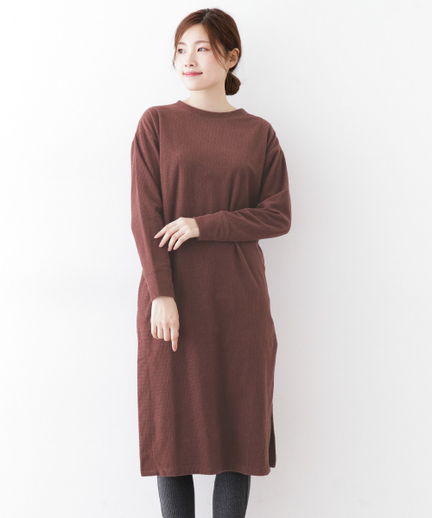 ワッフルベロアワンピース Wh87 26n003 Urban Research Outlet